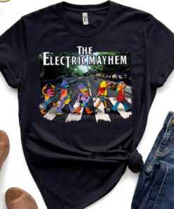 Disney Muppets Abbey Road Dr Teeth and The Electric Mayhem Unisex T-shirt Birthday Shirt Gift For Men Women Kid Hoodie Sweatshirt Toddler