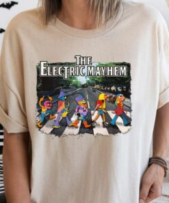 Disney Muppets Abbey Road Dr Teeth and The Electric Mayhem Unisex T-shirt Birthday Shirt Gift For Men Women Kid Hoodie Sweatshirt Toddler