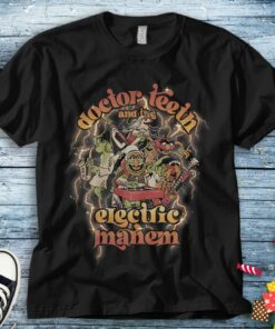 Disney Muppets Doctor Teeth And The Electric Mayhem Poster T-Shirt Unisex Adult T-shirt Kid Shirt Toddler Tee Women's Tank