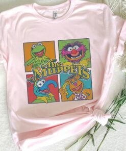 Disney Muppets Group Shot Box Up T-Shirt Unisex Adult T-shirt Kid shirt Gift for Birthday Hoodie Sweatshirt Toddler Tee Disneyland Vacation