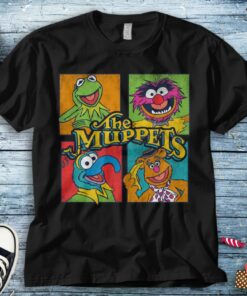Disney Muppets Group Shot Box Up Unisex Tee Adult T-shirt Kid Shirt Long Sleeve Hoodie Sweatshirt Women's Tank