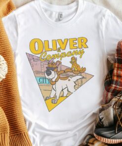 Disney Oliver and Company Graphic Shirt, Georgette, Disneyland Vacation Trip, Unisex T-shirt Family Birthday Gift Adult Kid Toddler Tee