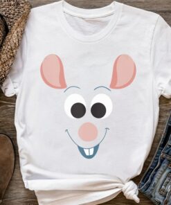 Disney PIXAR Ratatouille Remy Little Chef Big Face Shirt, Magic Kingdom Holiday Unisex T-shirt Family Birthday Gift Adult Kid Toddler Tee
