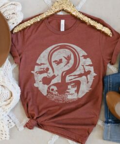 Disney Peter Pan Tink Wendy Kids Flying Silhouettes T-Shirt, Peter Pan Shirt, Disneyland Family Trip Vacation Gift Unisex T-shirt Kid