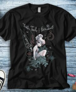 Disney Peter Pan Tinker Bell Believe Funny Unisex Tee Adult T-shirt Kid Shirt Long Sleeve Hoodie Sweatshirt Women's Tank