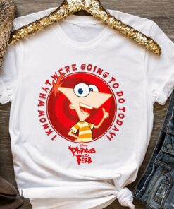 Disney Phineas And Ferb Phineas Do Today Shirt, Disneyland Vacation Holiday Trip, Unisex T-shirt Family Birthday Gift Adult Kid Toddler Tee