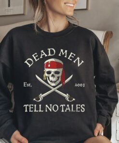 Disney Pirates of the Caribbean Dead Men Tell No Tales T-Shirt, Disneyland Vacation Family Trip Vacation Gift Unisex Adult T-shirt Kid Shirt