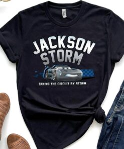Disney Pixar Cars 3 Jackson Storm Graphic T-Shirt Unisex T-shirt Birthday Shirt Gift For Men Women Kid Hoodie Sweatshirt Toddler Shirt