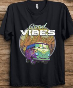 Disney Pixar Cars Good Vibes Scenic Fillmore Circle Unisex T-shirt Birthday Shirt Gift For Men Women Kid Hoodie Sweatshirt Toddler Shirt