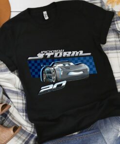 Disney Pixar Cars Jackson Storm 2.0 T-Shirt Unisex T-shirt Birthday Shirt Gift For Men Women Kid Hoodie Sweatshirt Toddler Shirt