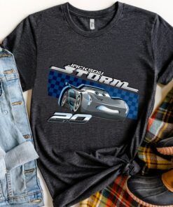 Disney Pixar Cars Jackson Storm 2.0 T-Shirt Unisex T-shirt Birthday Shirt Gift For Men Women Kid Hoodie Sweatshirt Toddler Shirt