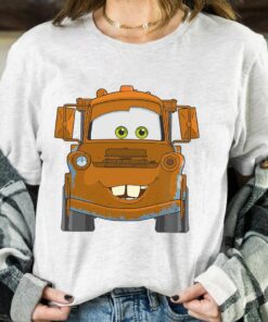 Disney Pixar Cars Tow Mater Big Truck Face Shirt, Magic Kingdom Holiday Trip Unisex T-shirt Family Birthday Gift Adult Kid Toddler Tee