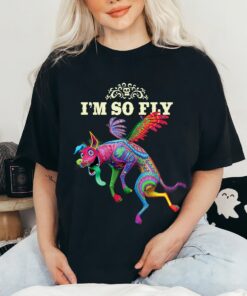 Disney Pixar Coco Dante I'm So Fly T-Shirt, Disney Trip Tee, Disneyland Family Party Gift, Disney World Tee Unisex Adult T-shirt Kid Shirt