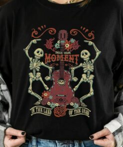 Disney Pixar Coco Your Moment Skeletons Graphic Shirt, Magic Kingdom Holiday Trip Unisex T-shirt Family Birthday Gift Adult Kid Toddler Tee