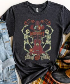 Disney Pixar Coco Your Moment Skeletons Graphic Shirt, Magic Kingdom Holiday Trip Unisex T-shirt Family Birthday Gift Adult Kid Toddler Tee