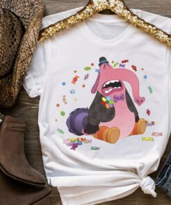 Disney Pixar Inside Out Bing Bong Crying Candy T-Shirt, Disney Trip Tee, Disneyland Family Trip Vacation Gift Unisex Adult T-shirt Kid Shirt