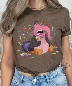 Disney Pixar Inside Out Bing Bong Crying Candy T-Shirt, Disney Trip Tee, Disneyland Family Trip Vacation Gift Unisex Adult T-shirt Kid Shirt