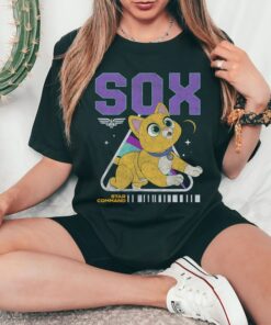 Disney Pixar Lightyear Sox Star Command Cat Poster T-Shirt, Magic Kingdom Tee, Disneyland Family Trip Vacation Gift Unisex T-shirt