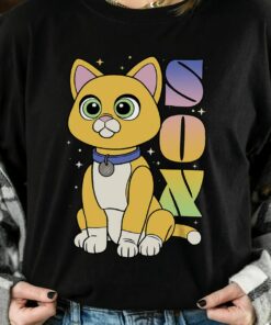 Disney Pixar Lightyear Sox Starry Cat Poster Shirt, Magic Kingdom Holiday Unisex T-shirt Family Birthday Gift Adult Kid Toddler Tee