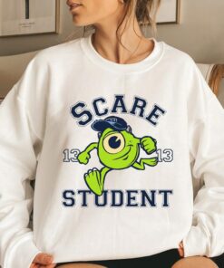 Disney Pixar Monsters University Scare Student Mike Portrait T-Shirt, Disneyland Vacation Family Trip Gift Unisex Adult T-shirt Kid Shirt