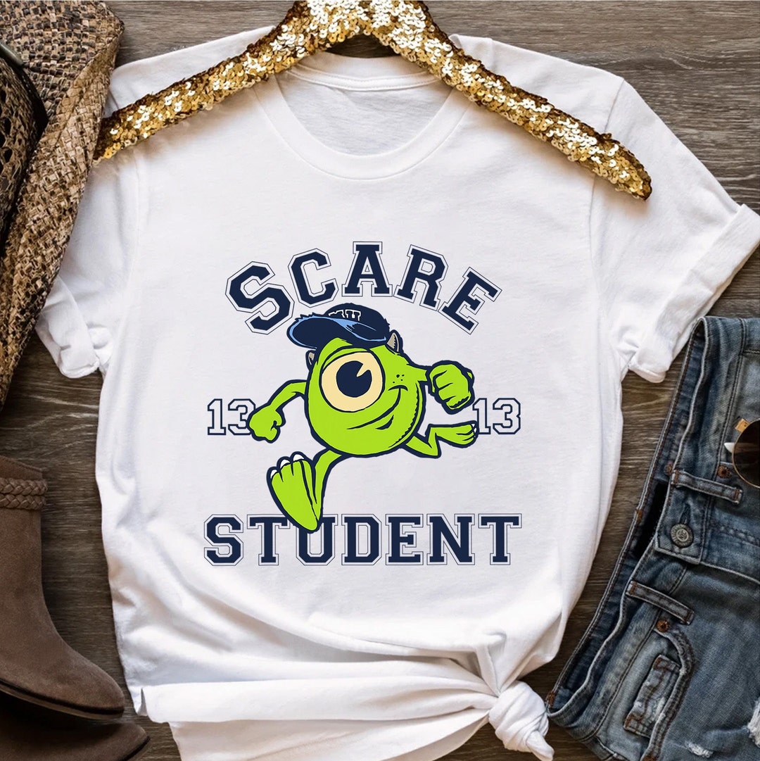 Disney Pixar Monsters University Scare Student Mike Unisex T-shirt Birthday Shirt Gift For Men Women Kid Hoodie Sweatshirt Toddler Shirt