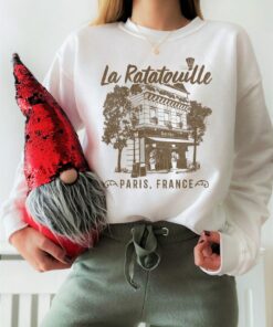 Disney Pixar Ratatouille Paris Shirt, France Vintage Restaurant T-Shirt, Disneyland Family Trip Vacation Gift Unisex T-shirt Kid Shirt