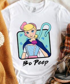 Disney Pixar Toy Story Bo Peep Portrait Shirt, Buzz Lightyear Tee, Woody Shirt, Unisex T-shirt Family Birthday Gift Adult Kid Toddler Tee