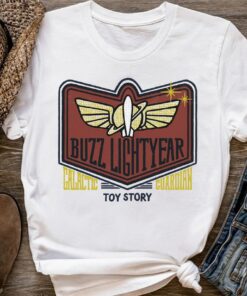 Disney Pixar Toy Story Buzz Lightyear Badge Shirt, Magic Kingdom Holiday Trip Unisex T-shirt Family Birthday Gift Adult Kid Toddler Tee