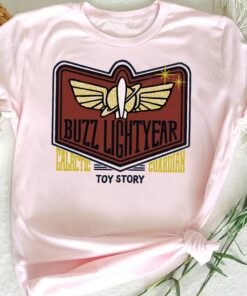 Disney Pixar Toy Story Buzz Lightyear Badge Shirt, Magic Kingdom Holiday Trip Unisex T-shirt Family Birthday Gift Adult Kid Toddler Tee