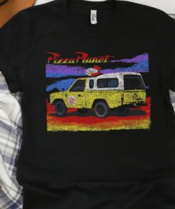Disney Pixar Toy Story Pizza Planet Truck Distressed Unisex T-shirt Birthday Shirt Gift For Men Women Kid Hoodie Sweatshirt Toddler Shirt