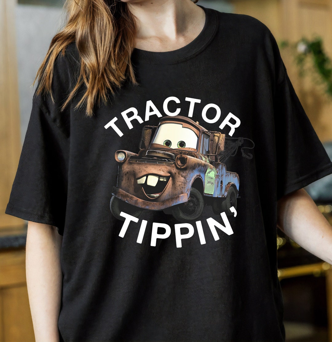 Disney Pixars Cars 3 Mater Tractor Tippin' Graphic T-Shirt, Magic Kingdom, Disneyland Family Trip Vacation Gift Unisex T-shirt Kid
