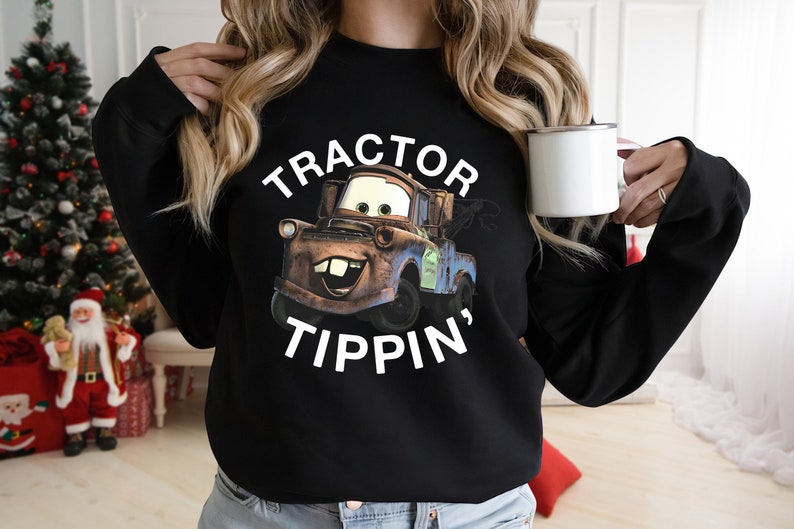Disney Pixars Cars 3 Mater Tractor Tippin' Graphic T-Shirt, Magic Kingdom, Disneyland Family Trip Vacation Gift Unisex T-shirt Kid