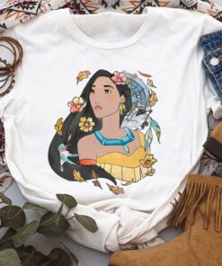 Disney Pocahontas Dreamcatcher Watercolor Graphic Unisex T-shirt Birthday Shirt Gift For Men Women Kid Hoodie Sweatshirt Toddler Shirt