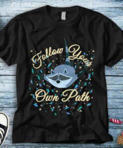 Disney Pocahontas Meeko Follow Your Own Path Text Unisex Tee Adult T-shirt Kid Shirt Long Sleeve Hoodie Sweatshirt Women's Tank