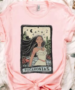 Disney Pocahontas Vintage Portrait Style Graphic Shirt, Meeko, Disneyland Vacation Unisex T-shirt Family Birthday Gift Adult Kid Toddler Tee