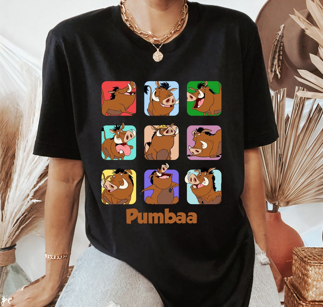 Disney Pumba The Lion King Shirt, Animal Kingdom Shirt, Hakuna Matata Couples Matching Shirt, Disneyland Trip Unisex Adult T-shirt Kid Shirt