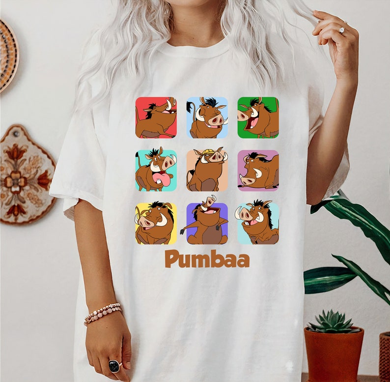 Disney Pumba The Lion King Shirt, Animal Kingdom Shirt, Hakuna Matata Couples Matching Shirt, Disneyland Trip Unisex Adult T-shirt Kid Shirt