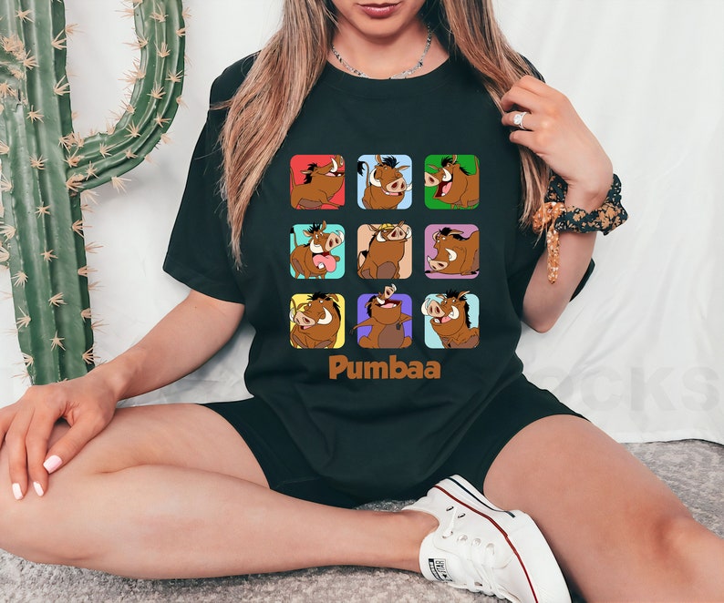 Disney Pumba The Lion King Shirt, Animal Kingdom Shirt, Hakuna Matata Couples Matching Shirt, Disneyland Trip Unisex Adult T-shirt Kid Shirt