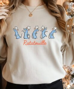 Disney Ratatouille Emotions Of Remy T-Shirt Disneyland Vacation Matching Shirt Unisex Adult T-shirt Kid Shirt Sweatshirt