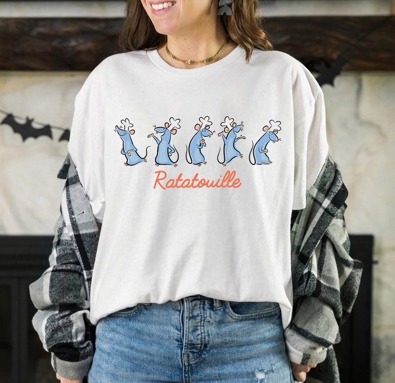 Disney Ratatouille Emotions Of Remy T-Shirt Disneyland Vacation Matching Shirt Unisex Adult T-shirt Kid Shirt Sweatshirt