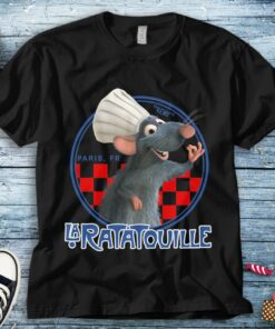 Disney Ratatouille Remy Chef Hat Portrait Graphic Tee Unisex Tee Adult T-shirt Kid Shirt Long Sleeve Hoodie Sweatshirt Woman's Tank
