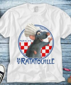 Disney Ratatouille Remy Chef Hat Portrait Graphic Tee Unisex Tee Adult T-shirt Kid Shirt Long Sleeve Hoodie Sweatshirt Woman's Tank