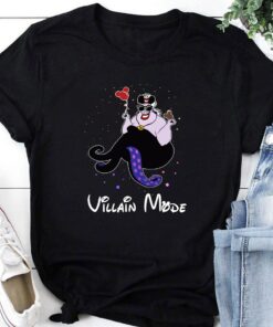 Disney Shirt, Disney Mode Shirts, Ursula Shirts, Villain Mode Shirts, Disney Villain T-shirt, Villains shirt, Disney Vacation Gift For Men Women Kid Hoodie Sweatshirt Toddler Shirt