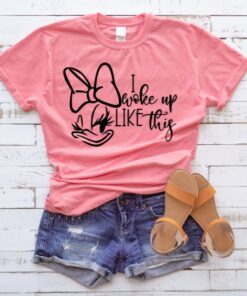 Disney Shirts, Disney Shirts for Women, Girls Disney Shirts, I Woke Up Like This, Daisy Duck Shirt, Disney Sassy Shirt, Womens Disney Gift For Men Women Kid Hoodie Sweatshirt Toddler Shirt