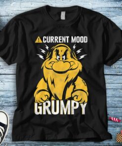 Disney Snow White Grumpy Mood Graphic T-Shirt Unisex Adult T-shirt Kid Shirt Long Sleeve Hoodie Sweatshirt Women's Tank