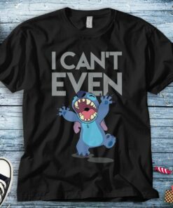Disney Stitch I Can't Even Bite You Lilo and Stitch Unisex Tee Adult T-shirt Kid Shirt Long Sleeve Hoodie Sweatshirt