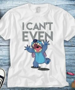 Disney Stitch I Can't Even Bite You Lilo and Stitch Unisex Tee Adult T-shirt Kid Shirt Long Sleeve Hoodie Sweatshirt