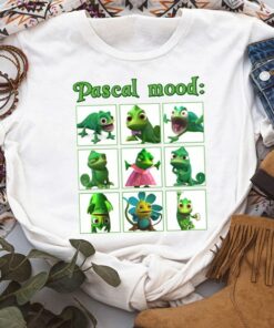 Disney Tangled Pascal Mood Rapunzel Emotion Of Pasca Unisex T-shirt Birthday Shirt Gift For Men Women Kid Hoodie Sweatshirt Toddler Shirt