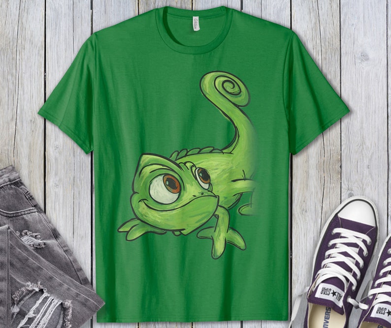 Disney Tangled Pascal Sketch T-Shirt Disneyland Vacation Holiday Trip Shirt Unisex Adult T-shirt Kid Shirt Hoodie Sweatshirt