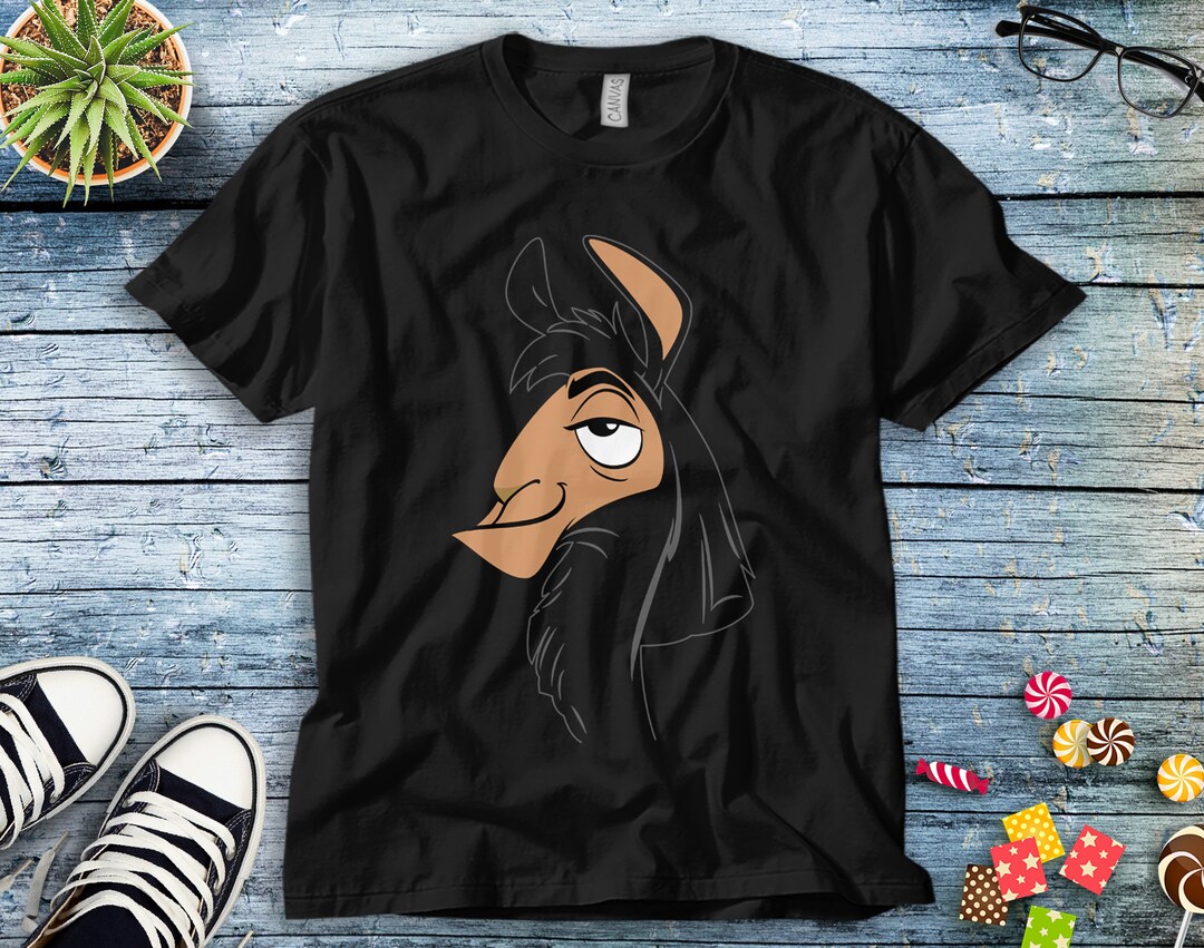 Disney The Emperor's New Groove Kuzco Big Face Unisex Tee Adult T-shirt Kid Shirt Long Sleeve Hoodie Sweatshirt Women's Tank